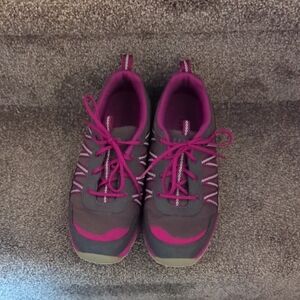 L.L. Bean Fuchsia and Charcoal Athletic Shoes